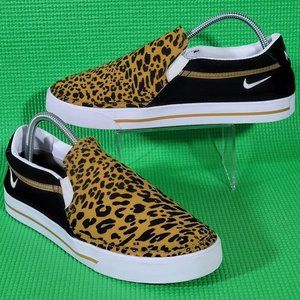 Nike Court Legacy Legacy 'Leopard' Slip-On - Women's 8.5